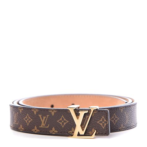 silver louis vuitton belt|louis vuitton mini 25mm belt.